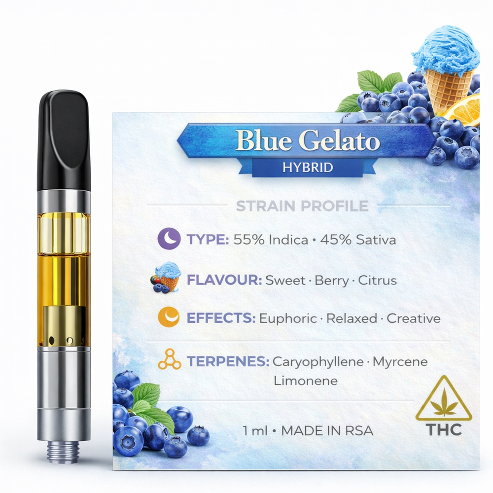 Blue Gelato Cart